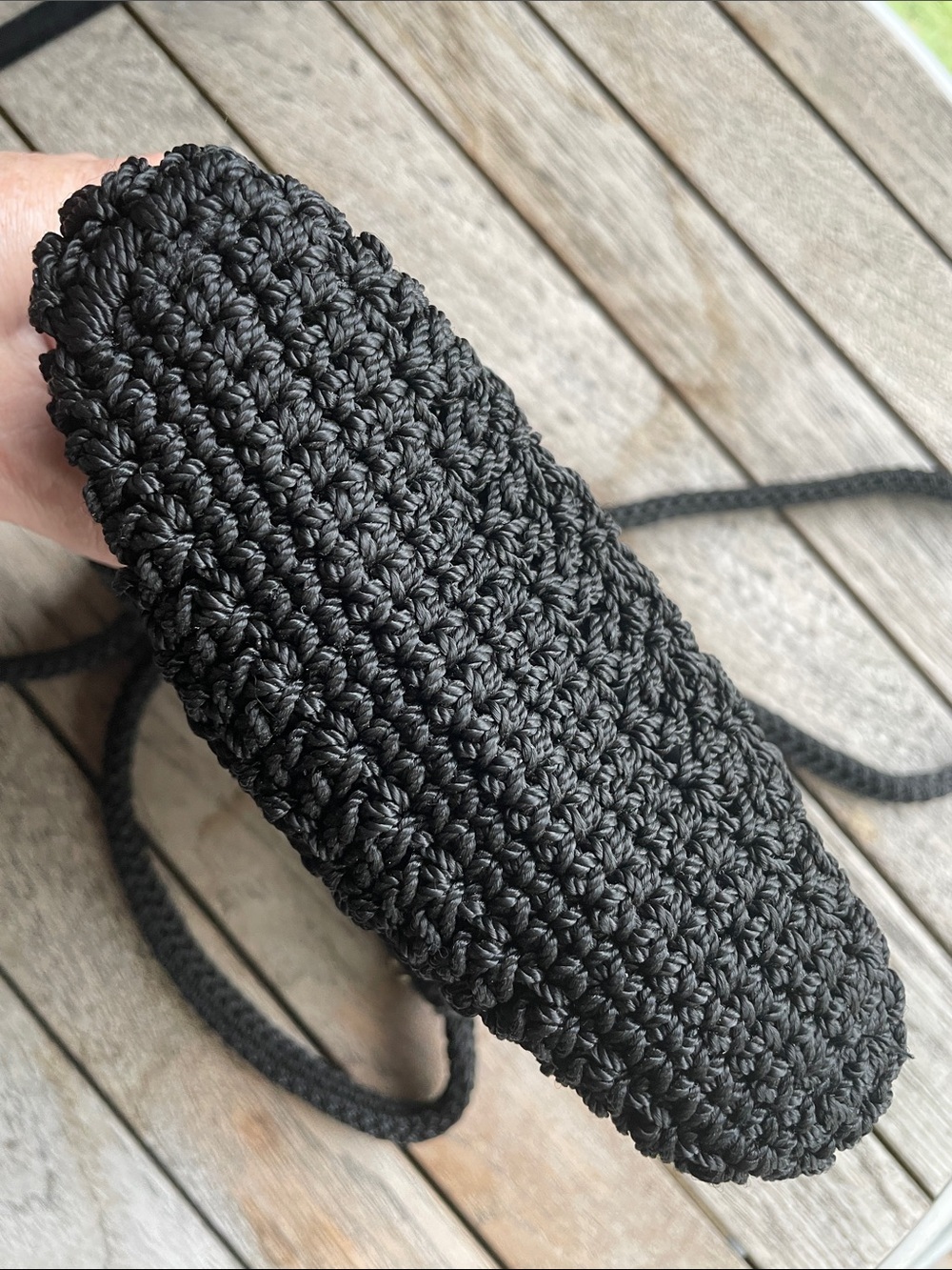 The Sak Vintage Black Crochet Crossbody - Picture 7 of 10